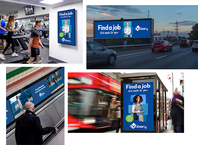 CV-Library's advertising campaign